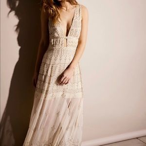 Free People Beaded Maxi